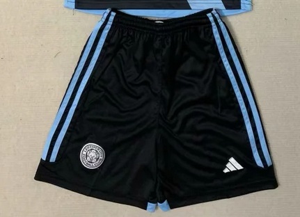 AAA Quality Leicester City 23/24 Away Black Soccer Shorts